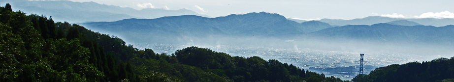 倶利伽羅峠からの風景